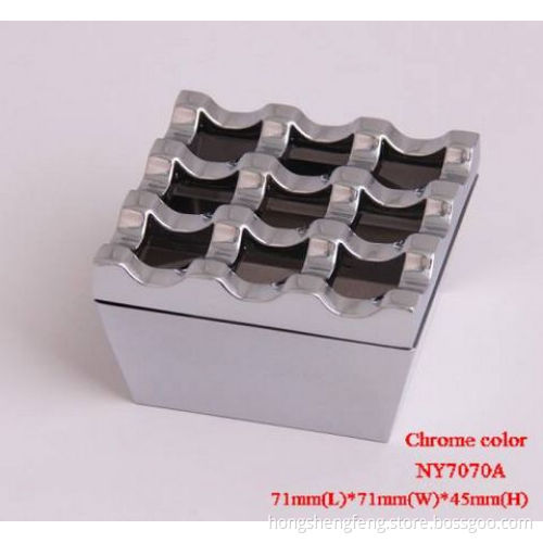 Windproof Zinc Alloy Household Ashtray